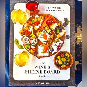 The Wine & Cheese Board Deck Book - brand new!